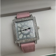 Fashion Square Diamond Ladies Belt Watch Simple Digital Korean Version Rhinestone English Ladies Watch