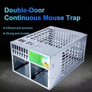Metal Live Trap Rat Cage Automatic Mouse Trap Rodent Trap Mouse Trap Live Rat Rodent Trap