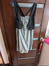 (包平郵/Bought from I.T.) 日牌 Zelos tube dress 假2件 自己熨番直要