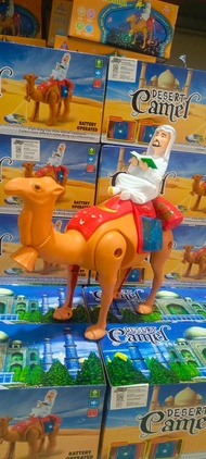 (HOSIJI) Mainan Unta Arab Besar / Mainan Unta Ngaji / Onta Berjalan / Mainan Edukasi Anak