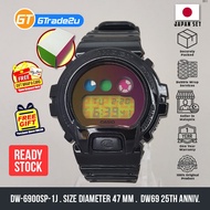 Original G  Shock Men DW-6900SP-1J Digital DW69 25th Anniversary Sp1 Japan Set Watch  [READY STOCK]