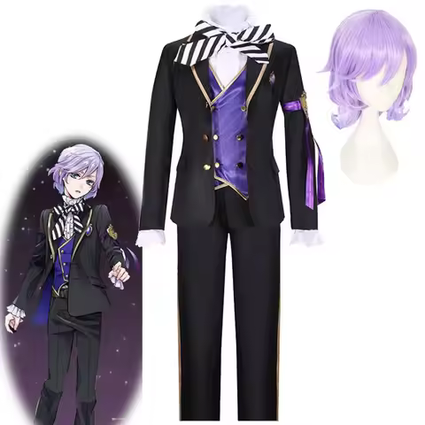 Pomefiore Epel Felmier Cosplay Costume Twisted-Wonderland Adult Play Wig Headwear Magic Sleep Kiss E