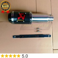 Akrapovic GP m1 carbon exhaust silencer, d inlet 50 mm