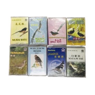KASET BURUNG SUARA PIKAT BURUNG RUAK MURAI TERKUKUR JAMBOL MERBUK MATA PUTIH / BIRD CASETTE