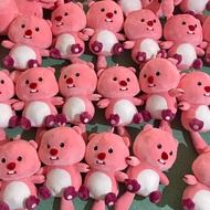 50cm Korean Loopy Plush Toy Cartoon Pororo Pink Beaver Loopy Birthday Gift Stuffed Plushie Doll