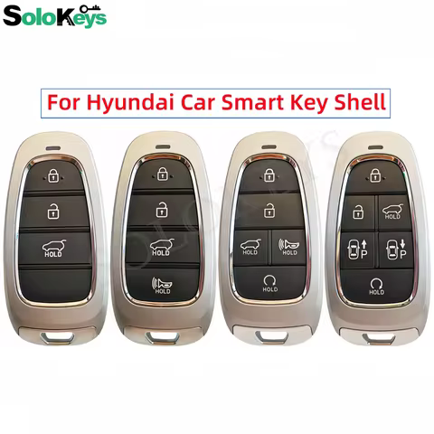 SOLOKEYS Smart Remote Key Shell Replacement For Hyundai Grandeur Tucson Santa Fe Sonata 95440-N9030/