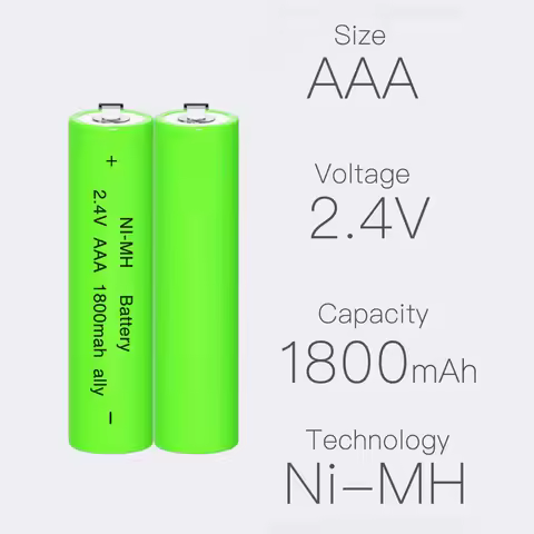 2.4V 1800mAh AAA Battery for Philip HC3410 HC3426 HC5446 HC5447 HC5450 BT9290 QC5130 YS534 Electric