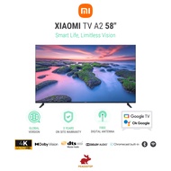 Xiaomi TV A2 58 Inch 4K UHD Android Smart TV Google Playstore Chromecast Miracast Netflix Amazon Youtube Dolby Visi