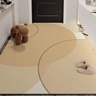 侘寂風防滑PVC皮革地墊 120 x 140cm 田甜  1個
