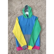 H&M Rainbow Hoodie Size M