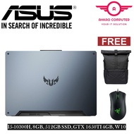 Asus TUF F15 FX506L-IHN146T 15.6'' FHD 144Hz Gaming Laptop ( I5-10300H, 8GB, 512GB SSD, GTX1650Ti 4GB, W10 )2 Year