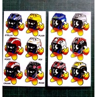 STIKER, STICKER, ARAI HELMET, KOI,