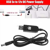 Kabel Step Up USB 5v to 12v DC Kabel Step Up USB 5v to 12v DC Power Supply Charger Converter Adapter