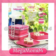 1.6L each Picnic Set Trio Food Storage lunch box Tupperware food keeper multi purpose container