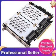 PH46-2 Dual-Disk SFF8639 U.2 NVME and SATA 2.5-Inch Hard Drive to PCIE4.0 Split Card