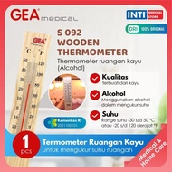 GEA | Termometer Ruangan Kayu / Wooden Thermometer / Thermometer Ruangan