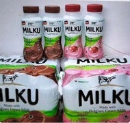 Susu UHT Milku Kemasan Botol [200ml] | Susu Premium Kemasan Botol