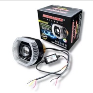 PREMIUM SHINAGAWA PROJECTOR BI-LED MATRIX SHROUD 5D GLORY APP HI-LO 4.5 INCH BEST QUALITY