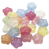 Loose Beads Braided String Love Luminous Jewelry Five-pointed Star Keychain Mermaid Ji Pen diy Car H