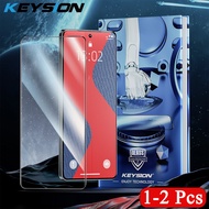 KEYSION Tempered Glass Full Cover for OnePlus 13 5G 13R HD Transparent Phone Screen Protective Glass
