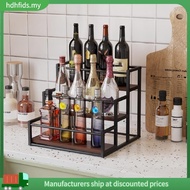 [in stock]Coffee Syrup Rack 3-Storey Storage Rack Wine Rack Wine Rack Kitchen Seasoning