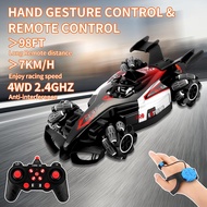 Remote control toys car Rechargeable light spray F1 stunt drift car super cool remote control car for kids