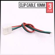 Diskon KONEKTOR KLIP KABEL JST SM LAMPU LED STRIP 3PIN 10MM 3 10 PIN M