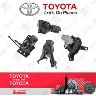 (4pc) Original Toyota Engine Mounting Set for Toyota Wish 1.8 ZNE10G ZNE14G AT Auto Transmission