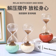 Aromatherapy Magnet Ornaments High-End Timer Hourglass Student Creative Glass Timer Hourglass