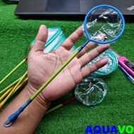 SAUK TAKUNG PLASTIK UNTUK BETTA GUPPY KUTU AIR CHANNA AKUARIUM SCOOP FISH NET