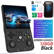 Open Source RG46 Retro Handheld Game Console 64/128G RK3326 Chip Portable Pocket Game Player 4‘’Scre