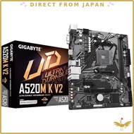 GIGABYTE A520M K V2 Motherboard MicroATX [Equipped with AMD A520 Chipset] MB6136