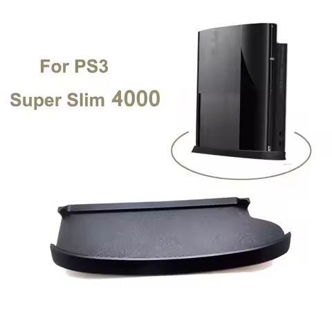 Vertical Stand For PS3 Super Slim 4000 Console For Sony PS3 Skid Proof Game Console Stand Holder Pla