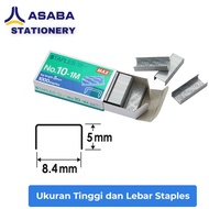 Asaba Stationery - Staples/Isi/Refill Stapler Max 10-1M Satuan