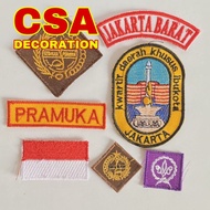 WEST BOY SCOUT BADGE ATTRIBUTES [1 SET]