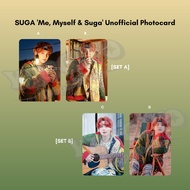 Suga Min Yoongi Bts'Me, Myself, &amp; SUGA' Photo-Folio Unofficial Photocard