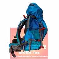 Lilisaridewi1 Tas Ransel Hiking/Carrier Eiger Rhinos 1241 60L Blue +