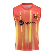 Football01 Barcelona Sleeveless Confrontation Vest Short Sleeve Training Jersey Football Jersey