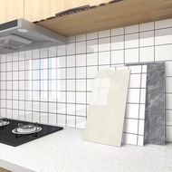 Imitation Tile Lattice Bathroom Background Wall Kitchen Wall Decorative Waterproof Moisture-Proof Stickers