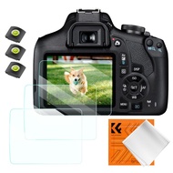 K&F Concept Camera Screen Protector*3 + Hot Shoe Level*3 for Canon G9X II/G9X/G7X III/G7X II/G7X/G5X