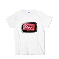 Fight Club T-Shirt Brad Pitt Tshirt Same Style Soap Short-Sleeved Fight Club Combed Cotton T-Shirt