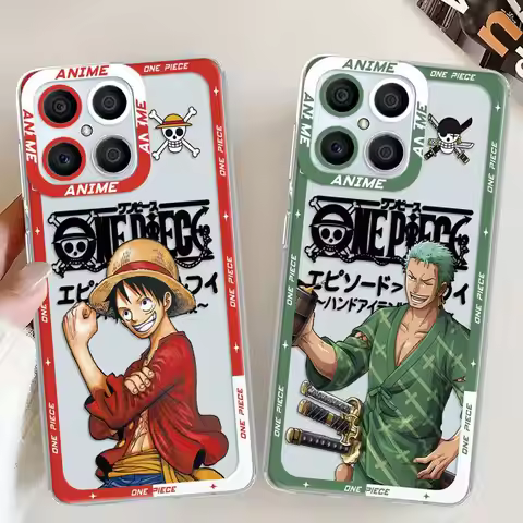 Anime One Piece Luffy Zoro Soft Phone Cover Case for Honor X8 X9b 90 Lite X9a X8a X8b X7b
