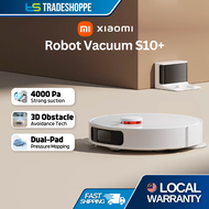 Xiaomi Mi Robot Vacuum-Mop S10+ LDS Laser Sweep + Mop Function 4000Pa Large Suction Vacuum Mop Cleaner