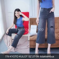 JEANS Wanita 7/ 9 KYOTO KULOT-TWENTY OLSHOP