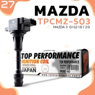 Ignition Coil MAZDA 3 G1 G2 1.8 & 2.0 Engine Direct Model-TPCMZ-503-TOP PERFORMANCE JAPAN-Spark Plug