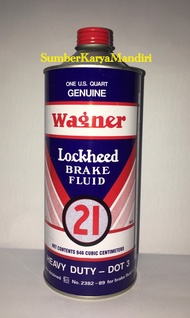 WAGNER BRAKE FLUID DOT-3 HEAVY DUTY / MINYAK REM DOT-3 WAGNER (946ML)