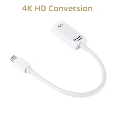 4K Mini Displayport To HDMI-compatible Cable 4K TV Projector Projetor DP 1.4 Display Port Converter 