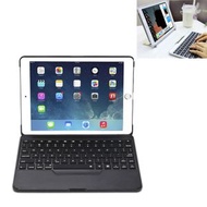 全城熱賣 - F611 適用於iPad Air 2 / 9.7 (2018) / 9.7 inch (2017) / Air / Pro 9.7 inch 可拆卸七彩背光鋁合金底板無線藍牙鍵盤保護殼 