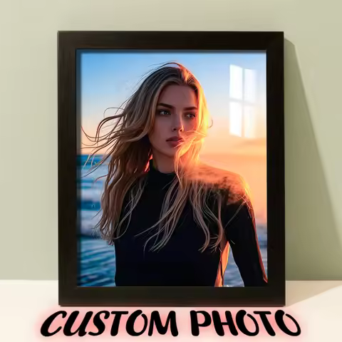 1pc custom Image photo frame,customized your Image picture frames for gift,Multiple size options,wal