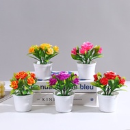 Simulation potted plant simulation flower plant bonsai simulation bonsai desktop ornament